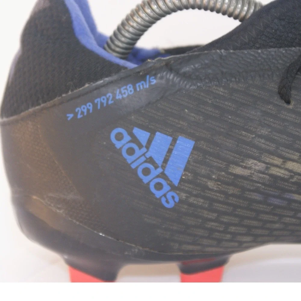 Adidas X Speedflow.3 FG Mens Soccer Cleats Black Blue FY3296 Size 9